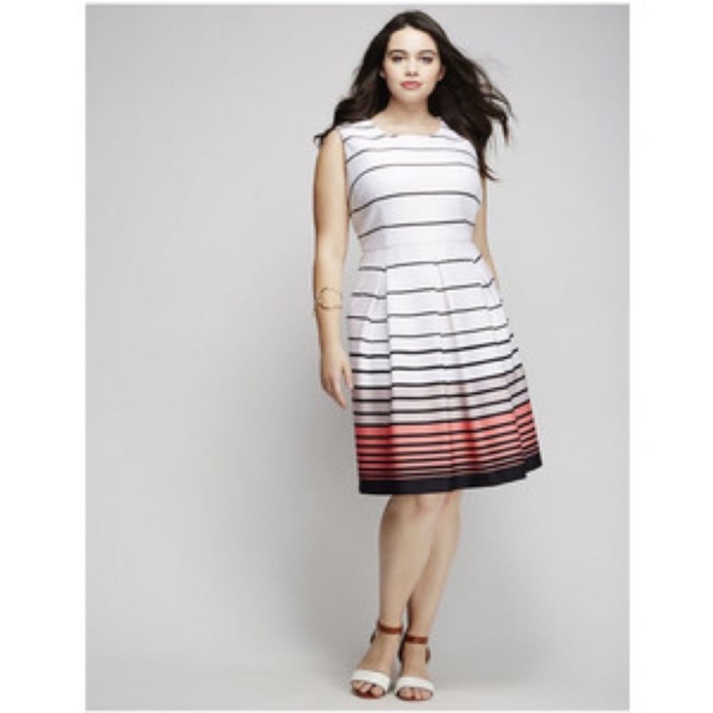Lane Bryant Fit-and-Flare Dress